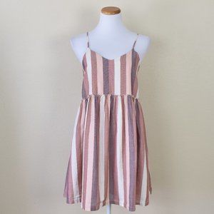 Madewell Ruffle Waist Babydoll Cami Dress S